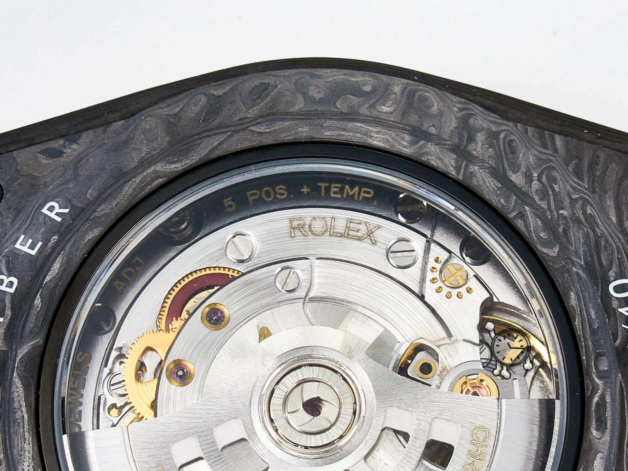 Rolex GMT Carbon DIWF Best Edition Yellow Dial on Green Nylon Strap SA3285 CHS V2-fasswatch