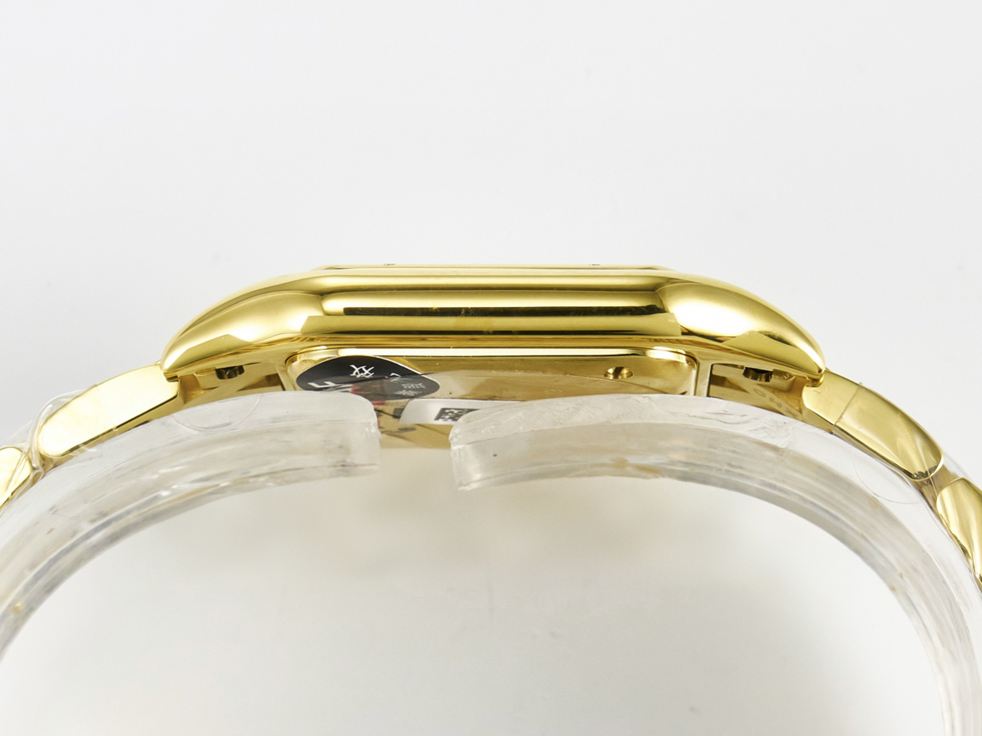 Cartier Panthère Secrete Ladies 22mm YG 8848F 1:1 Best Edition White Dial on YG Bracelet Ronda Quartz-fasswatch