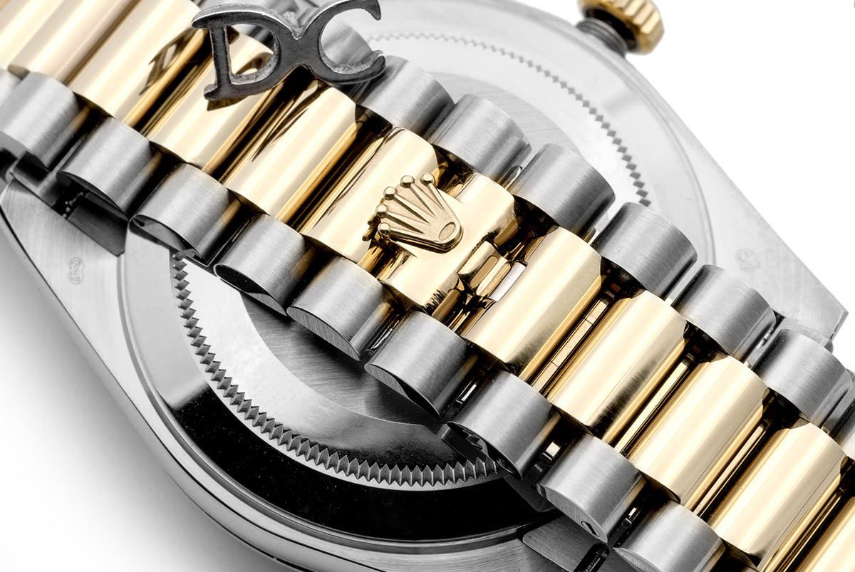 Rolex Day-Date 40 Two Tone 228238 Champagne Dial-fasswatch