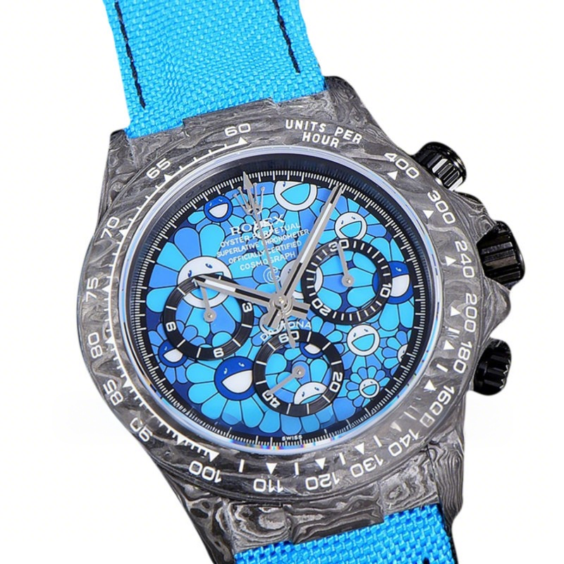 Rolex Daytona DIW Custom Flower Dial-fasswatch