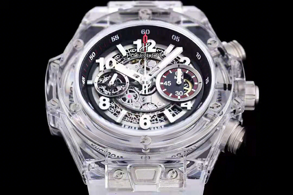 Hublot Big Bang Unico Magic Sapphire 45mm-fasswatch