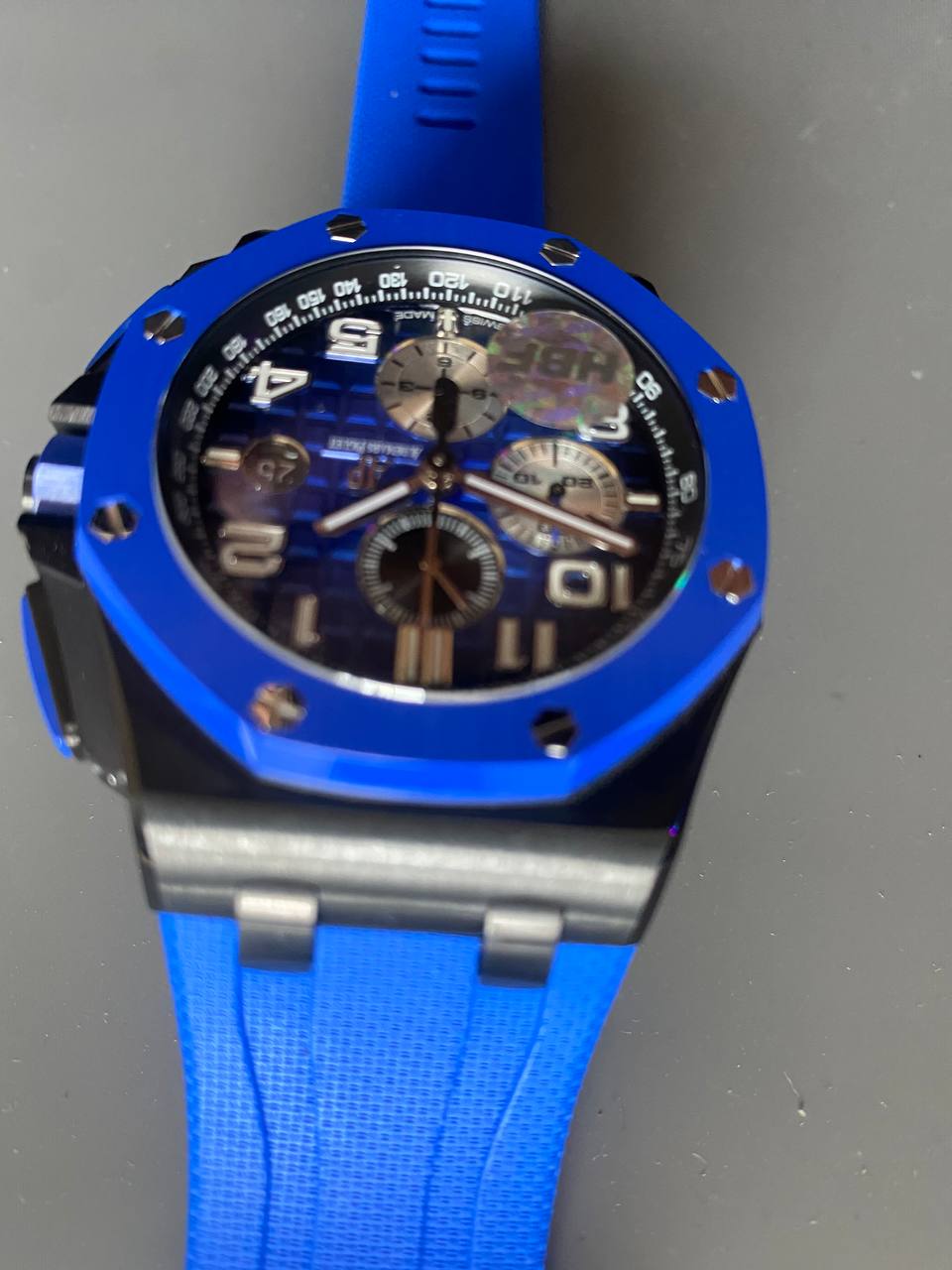 Audemars Piguet Black Blue Ceramic Replica-fasswatch