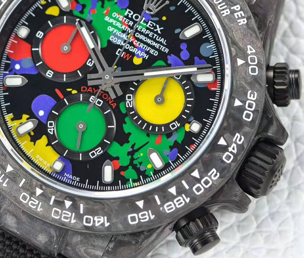 Rolex Daytona DIW Motley Carbon-fasswatch