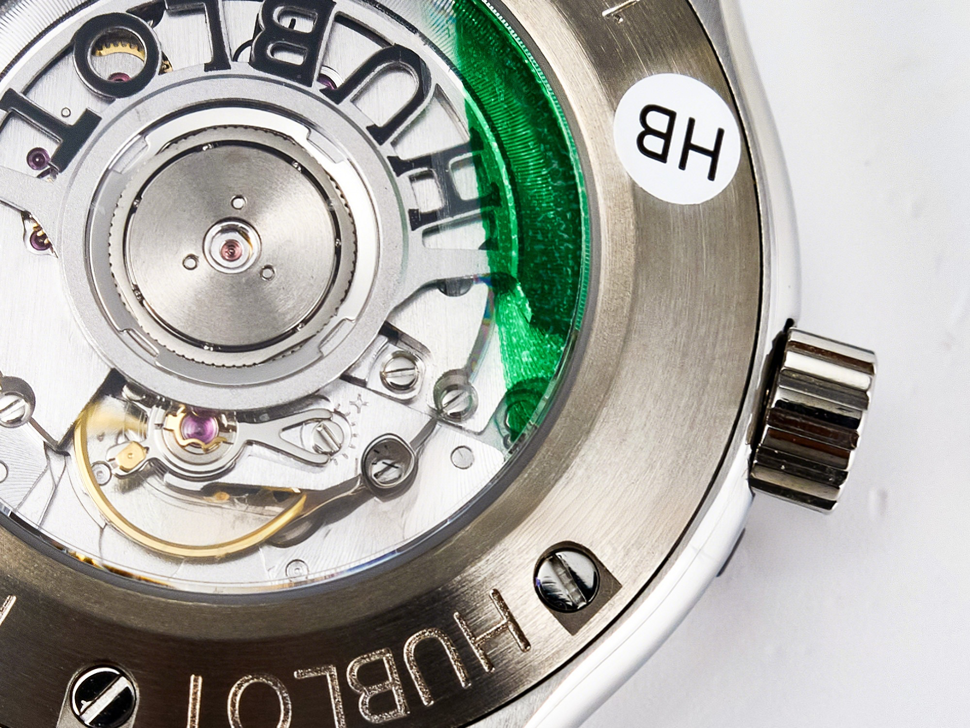 Hublot Classic Fusion Bang 42mm HBF 1:1 Best Edition Black Dial Diamonds Bezel on Black Leather Strap A2892-fasswatch