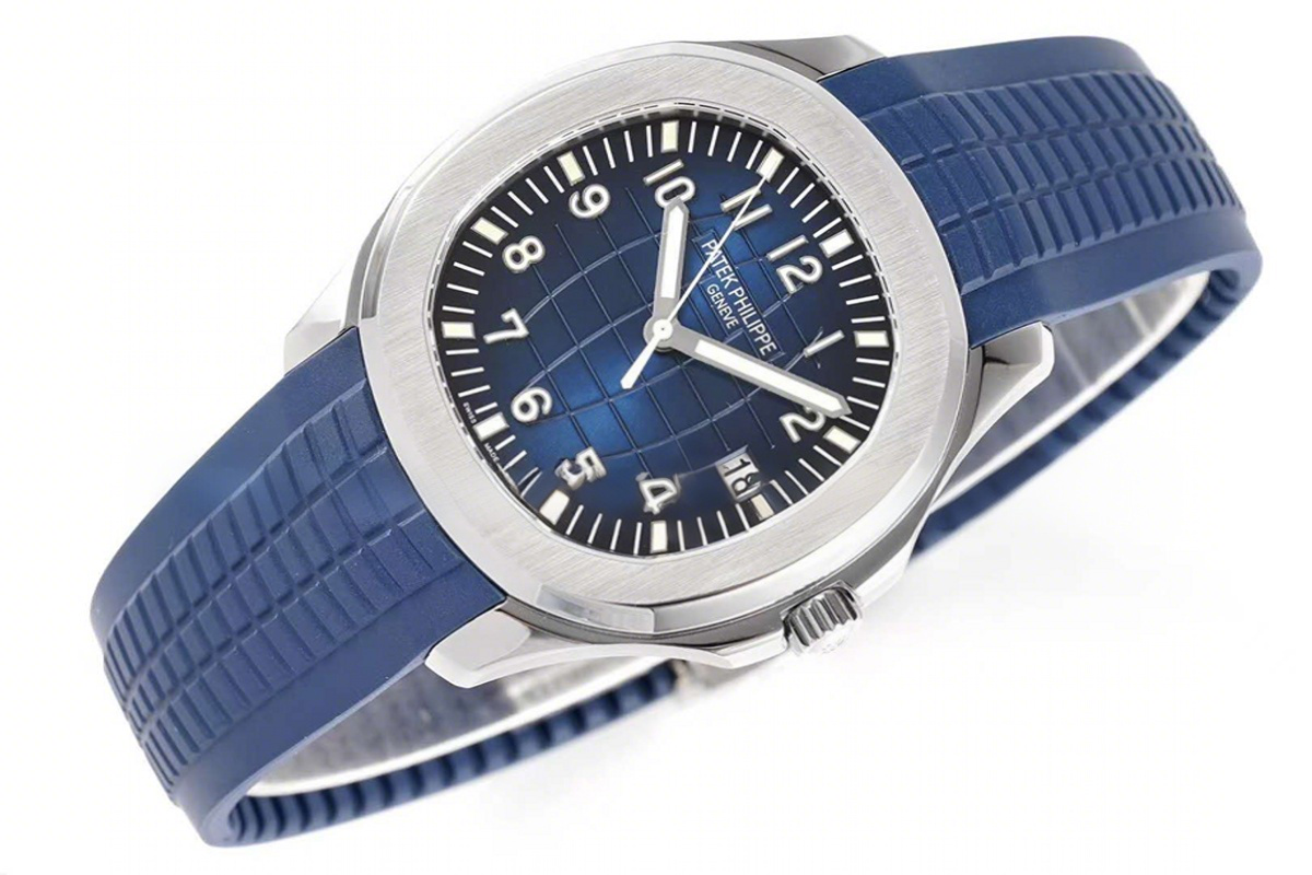Patek Philippe Aquanaut White Gold Replica 5168G-001-fasswatch
