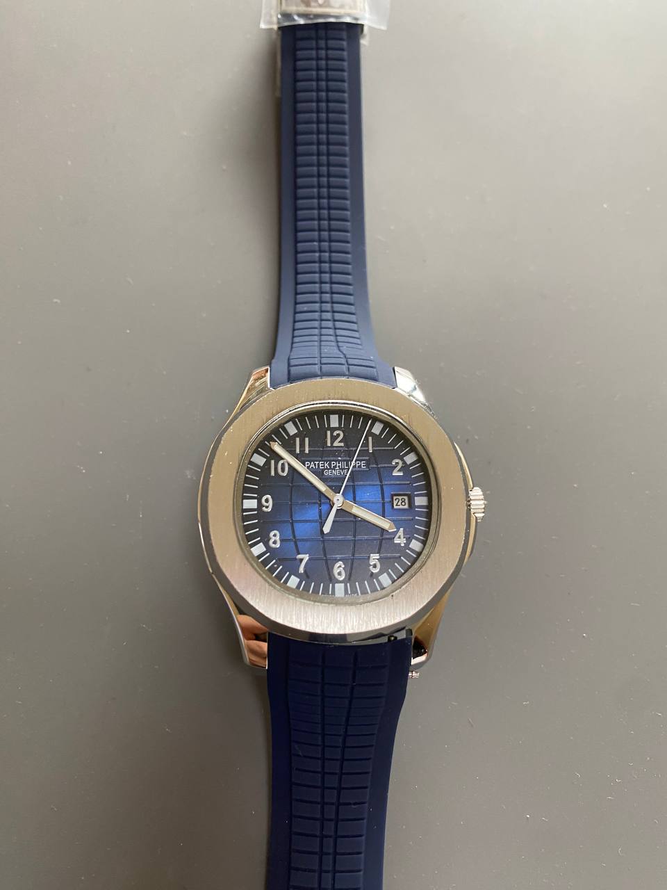 Patek Philippe Aquanaut White Gold Replica 5168G-001-fasswatch