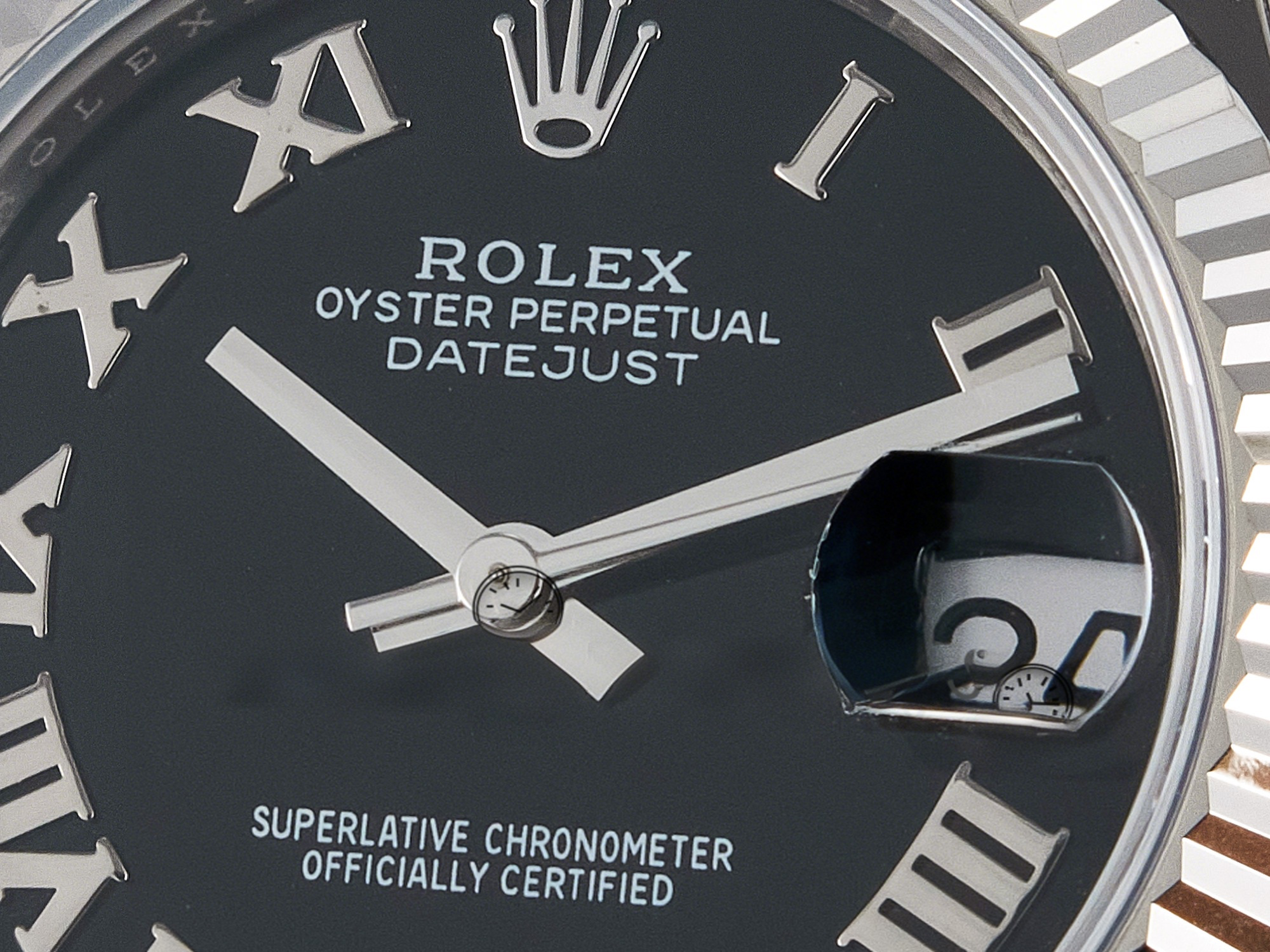 Rolex DateJust 31 278274 ARF 1:1 Best Edition 904L Steel Black Roman Dial on SS Oyster Bracelet ETA 2688-fasswatch