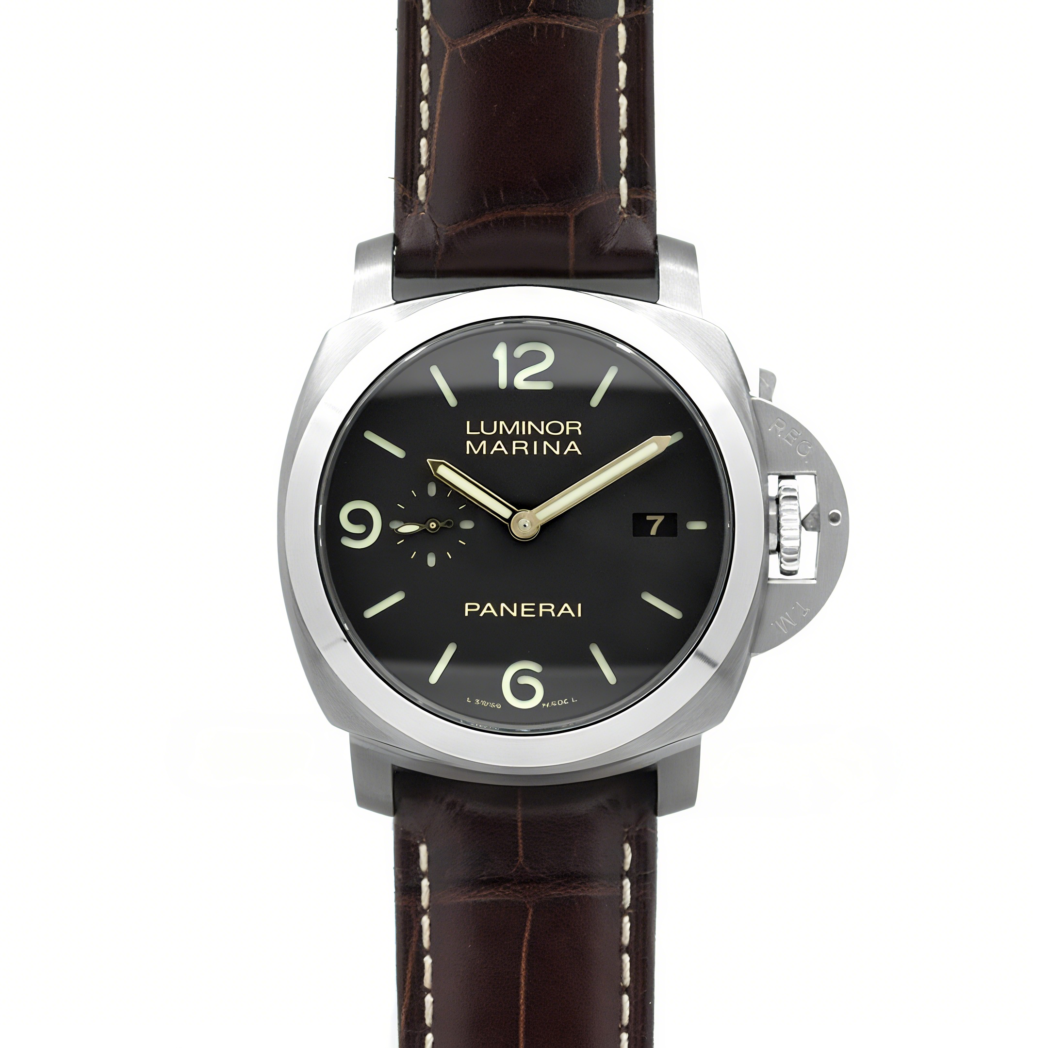 Panerai PAM351 Luminor 1950 3 Days Automatic Titanium-fasswatch