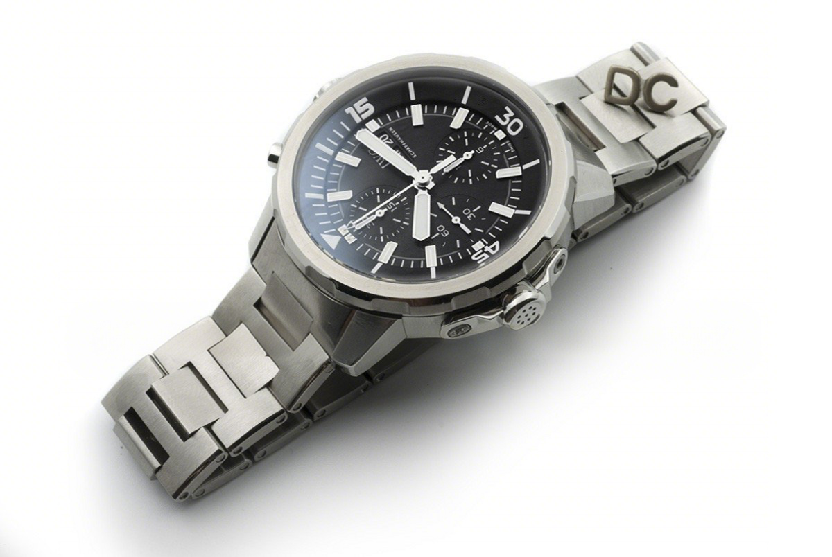 IWC Aquatimer Chronograph IW376803 Black Dial-fasswatch