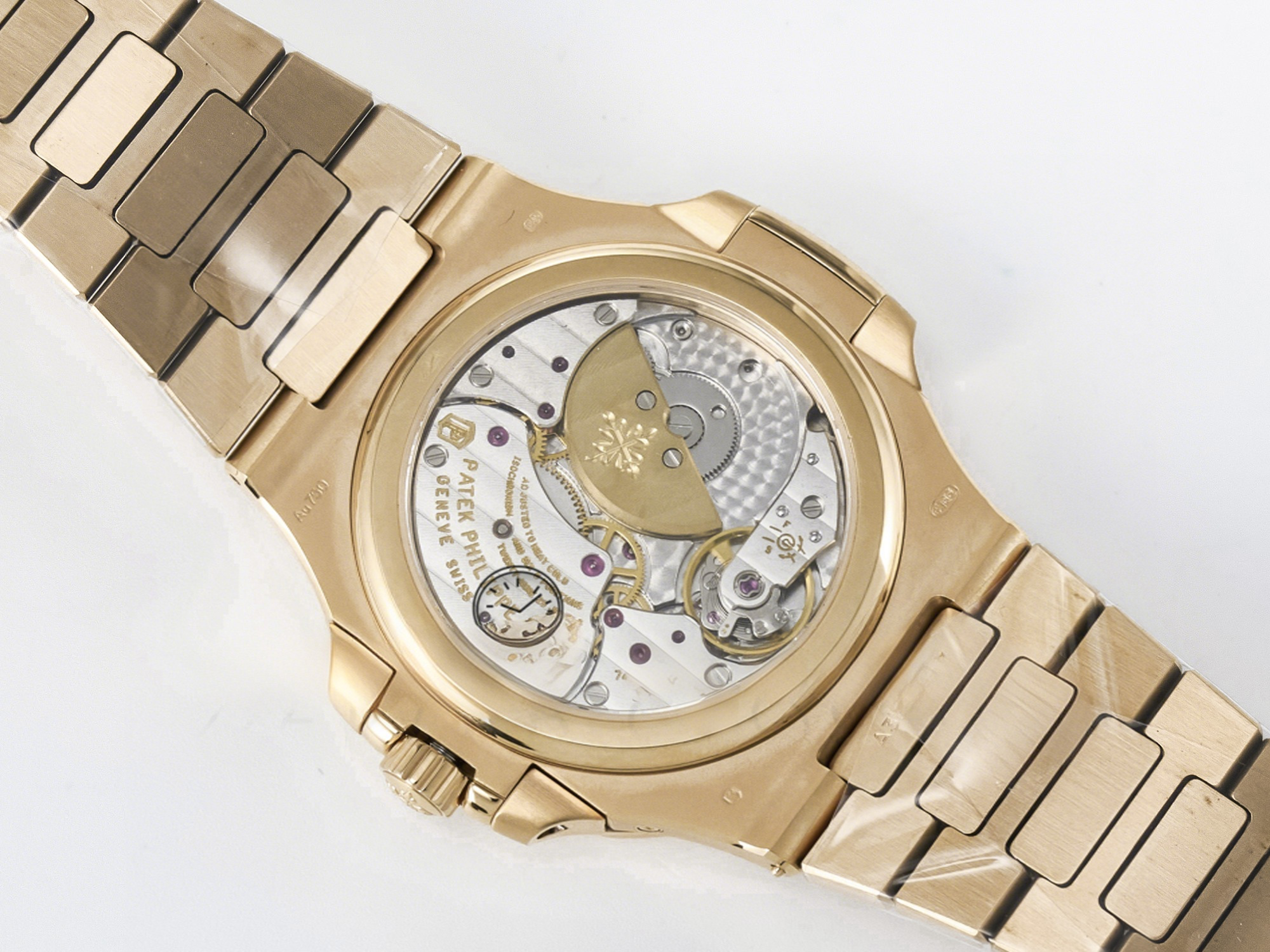 Patek Philippe Nautilus 5712 RG PPF 1:1 Best Edition Brown Dial on RG Bracelet PPF240 Super Clone V4+-fasswatch