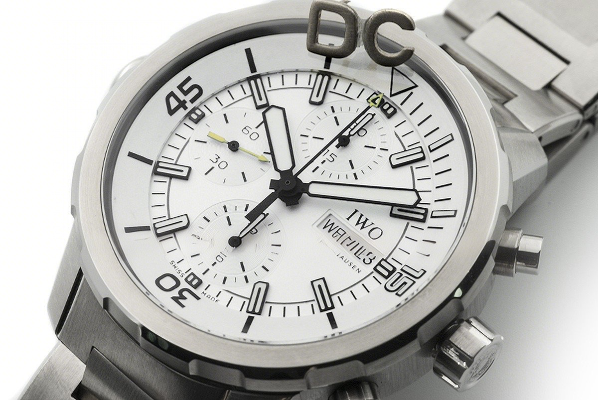 IWC Aquatimer Chronograph IW376802 White Dial-fasswatch