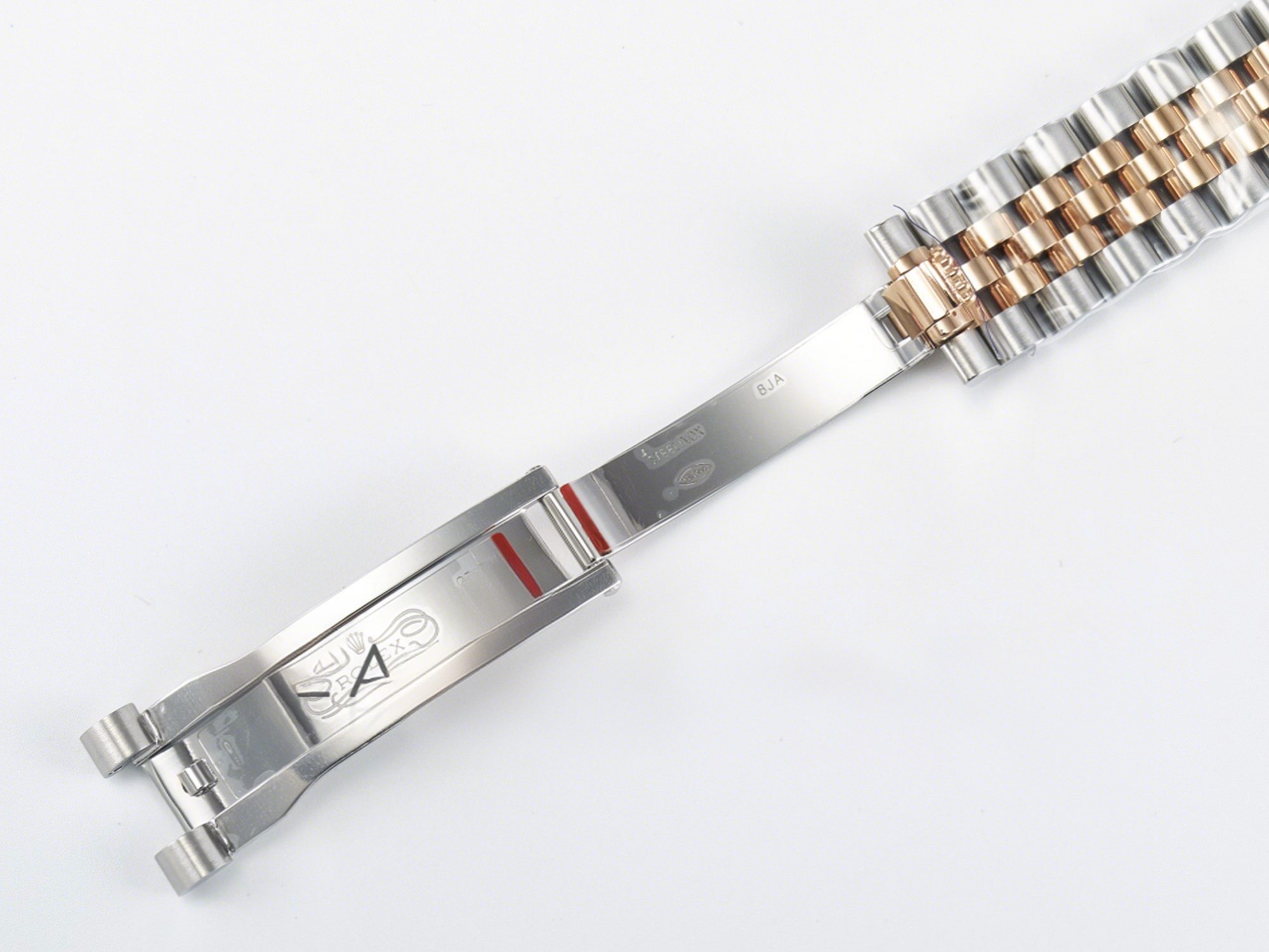 Rolex DateJust 31 278271 ARF 1:1 Best Edition 904L Steel Purple Roman Diamonds Dial on SS/RG Jubilee Bracelet ETA 2688-fasswatch