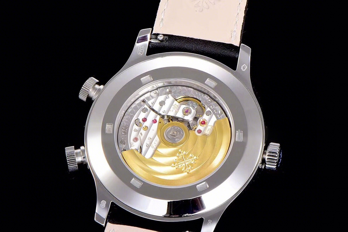 Patek Philippe Calatrava Pilot Travel Time 5524G-001 Dark Blue Dial in White Gold-fasswatch