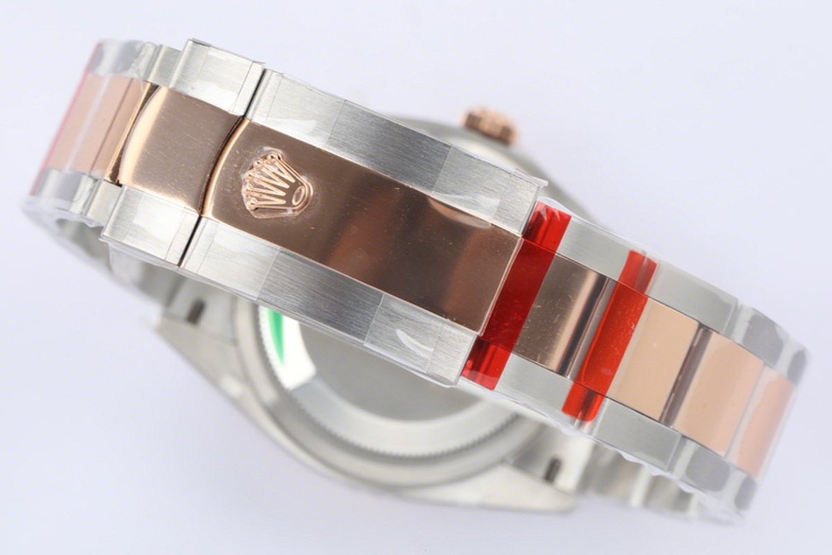 Rolex Datejust 36 126231 Silver Dial in Steel/Everose Gold-fasswatch