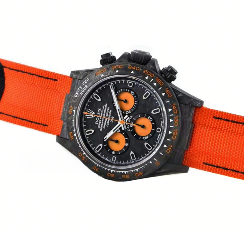 Rolex Daytona DIW All Carbon Orange Edition-fasswatch