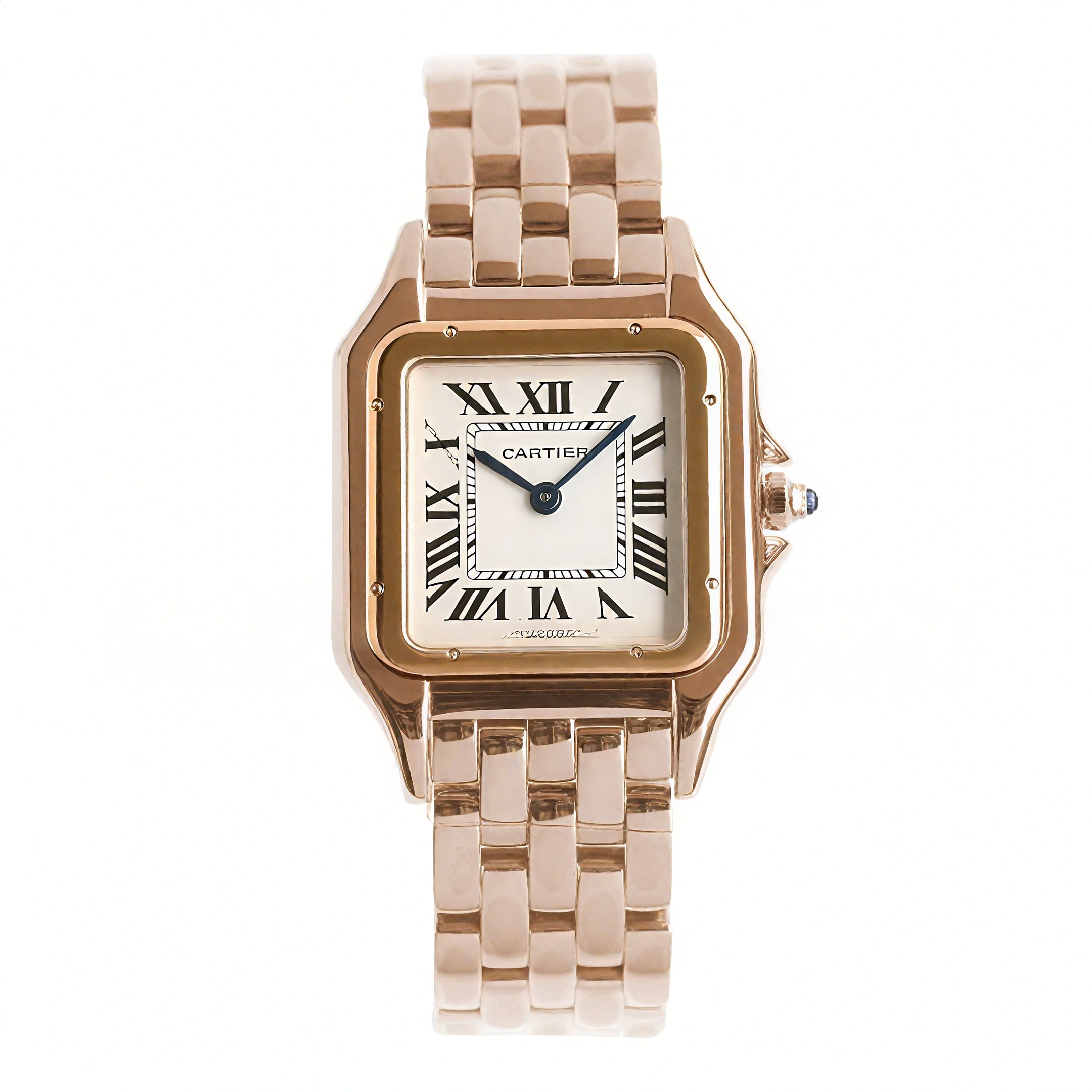 Cartier Panthère De Cartier 27mm White Dial in Rose Gold-fasswatch