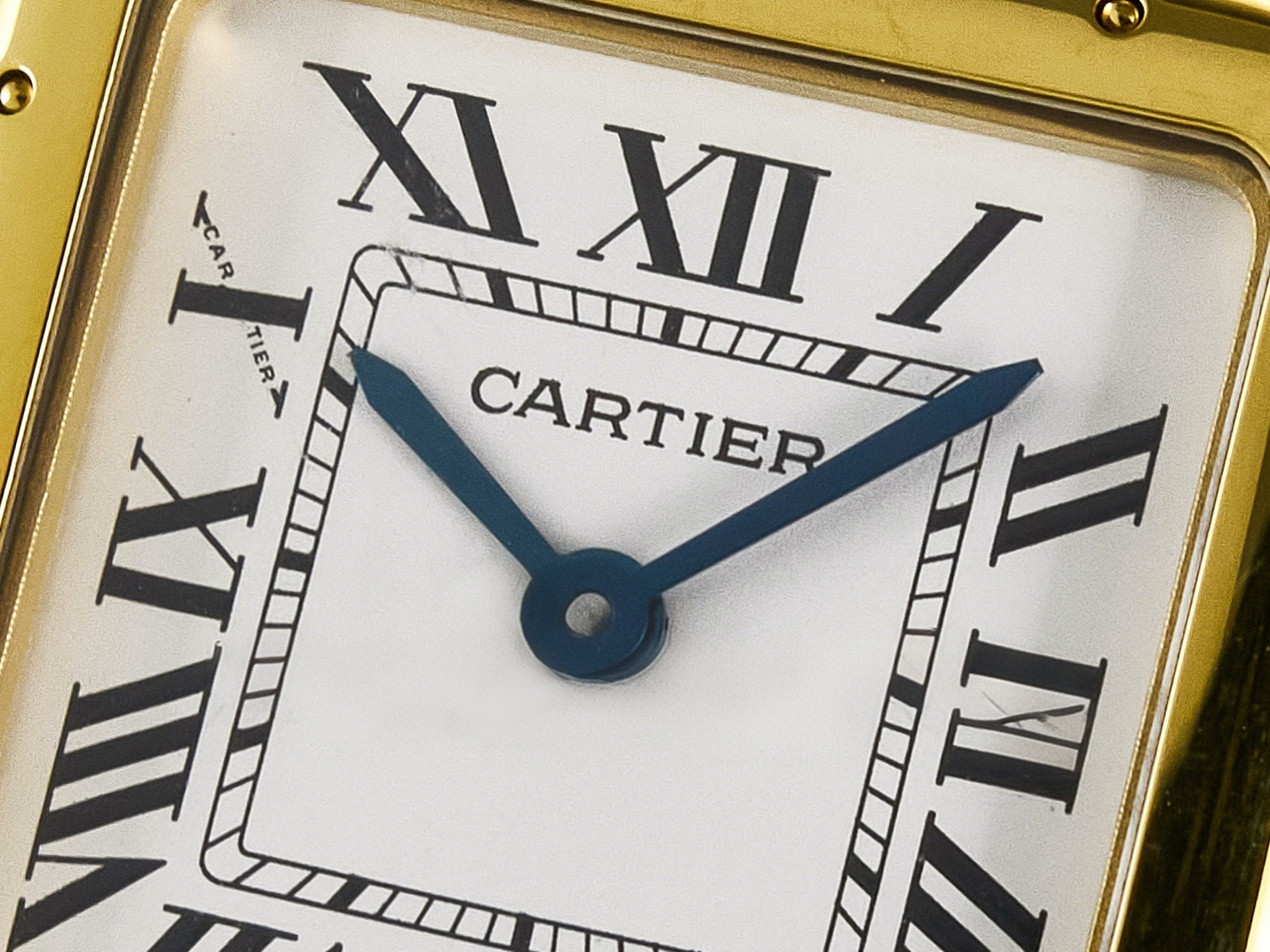 Cartier Panthère Secrete Ladies 22mm YG 8848F 1:1 Best Edition White Dial on YG Bracelet Ronda Quartz-fasswatch