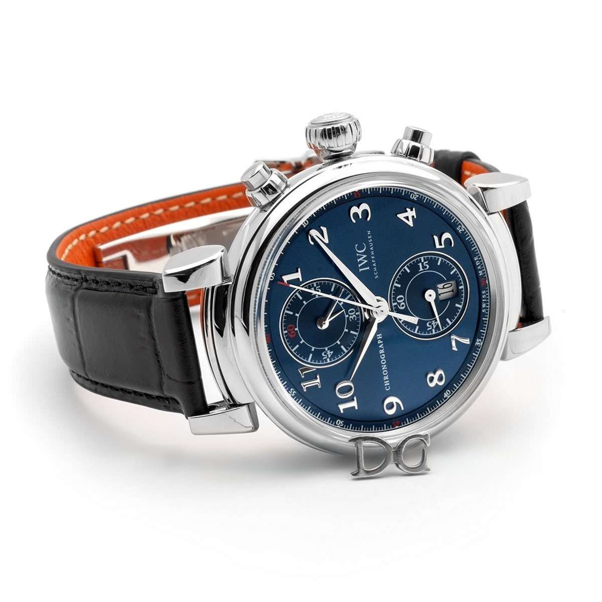 IWC Da Vinci Chronograph Edition “Sport For Good Foundation” IW393402 Blue Dial in Steel-fasswatch