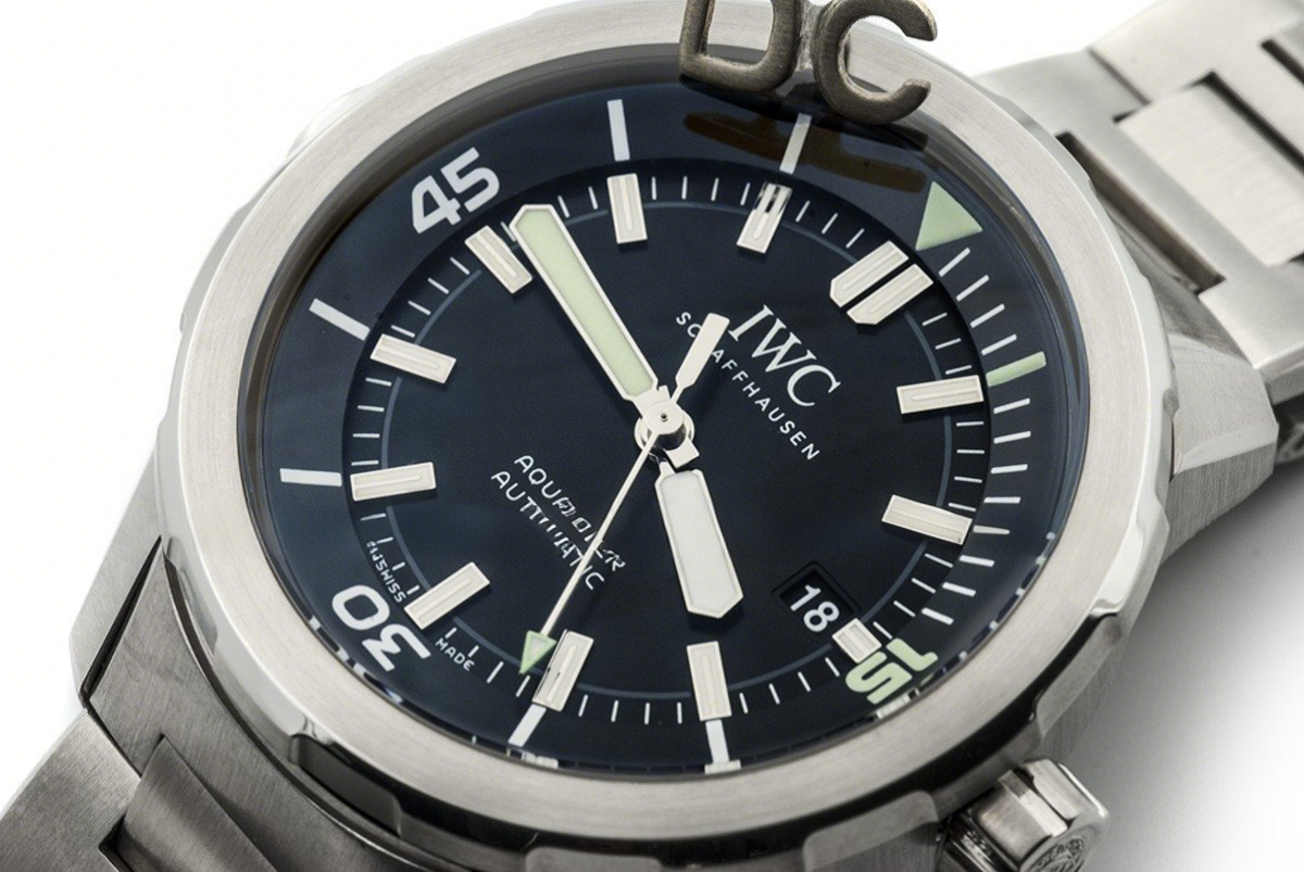 IWC Aquatimer Automatic IW329002 Black Dial-fasswatch