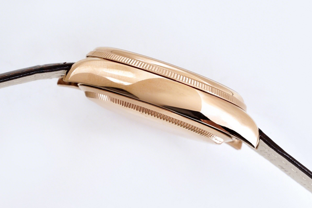 Rolex Cellini Date 50515 Black Dial in Everose Gold-fasswatch