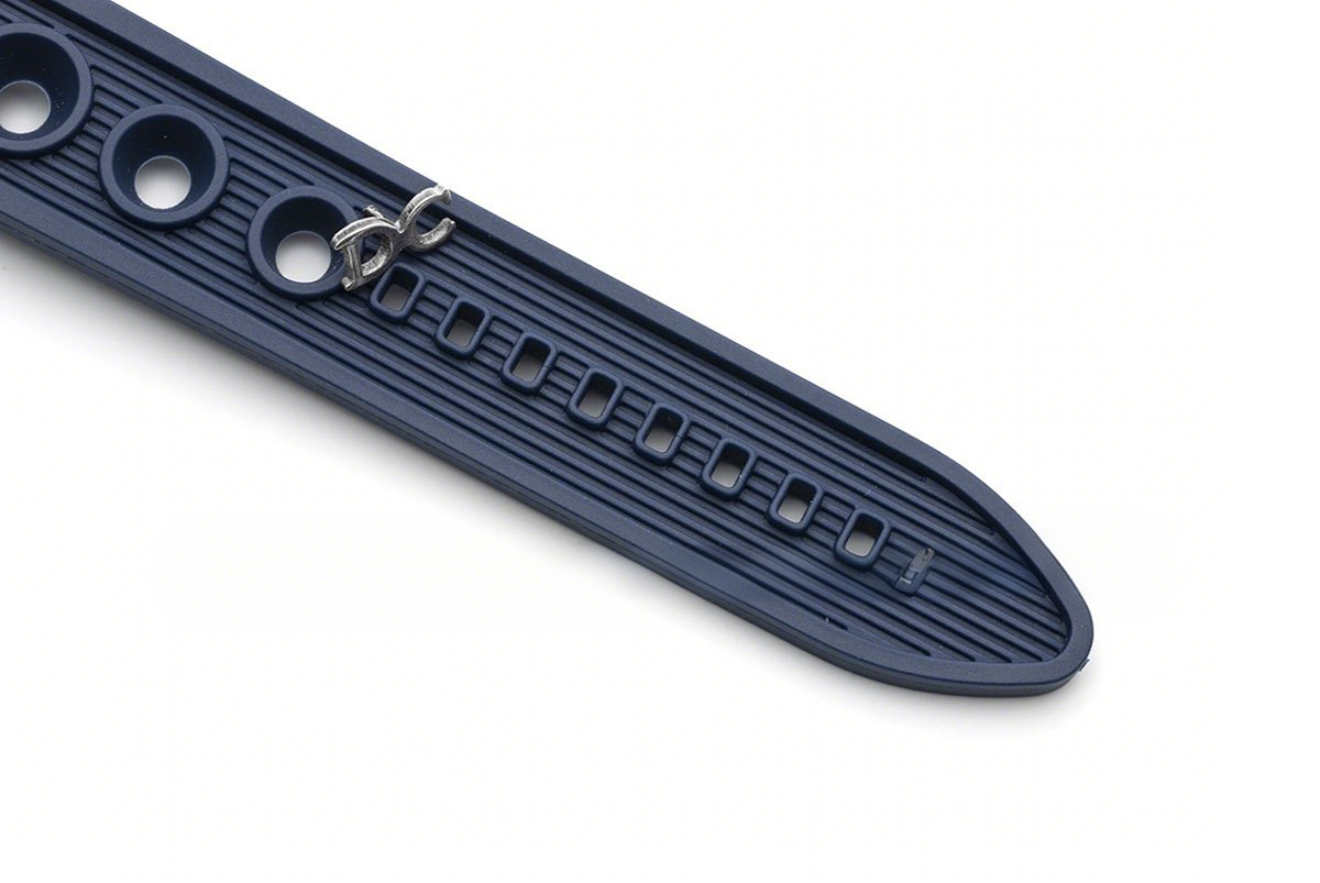 Breitling Colt Chronograph 44mm Blue Dial in Steel on Blue Rubber Strap-fasswatch