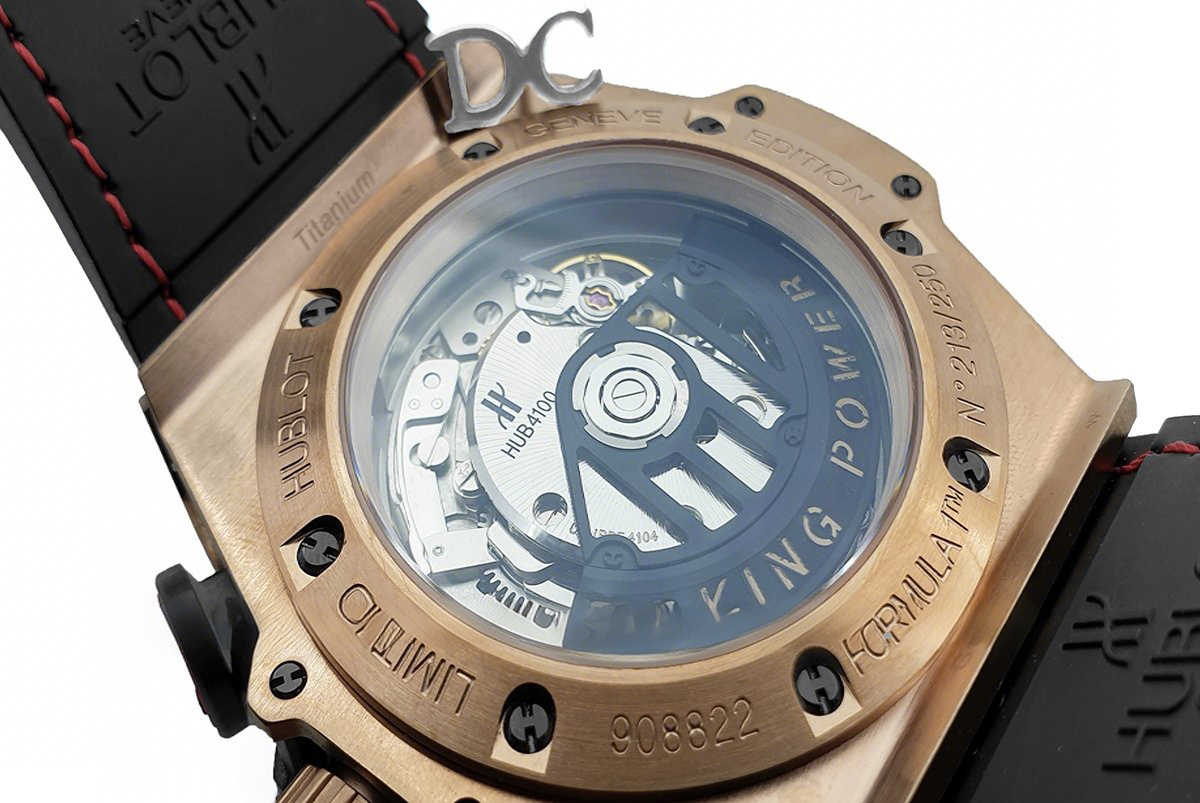 Hublot King Power F1 Black Dial Chronograph in Rose Gold-fasswatch