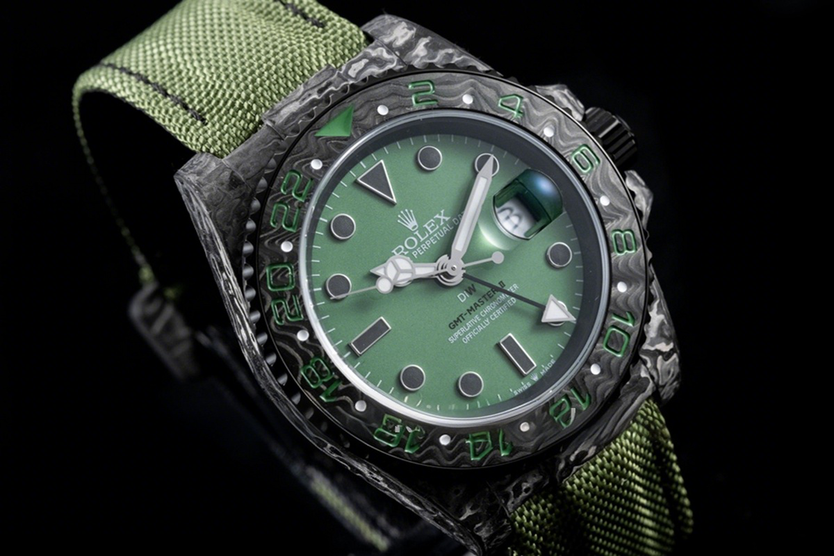 Rolex DIW GMT Hunter Carbon-fasswatch