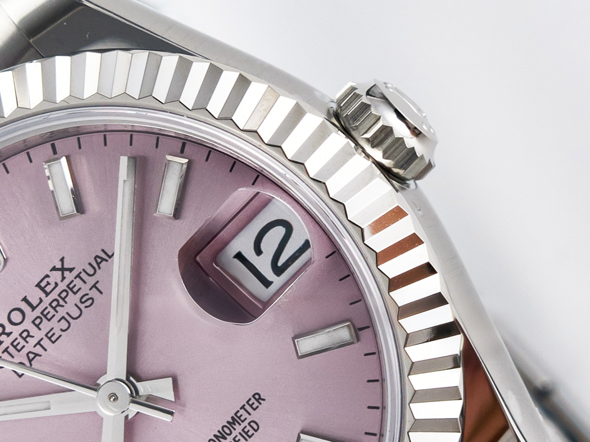 Rolex DateJust 31 278274 ARF 1:1 Best Edition 904L Steel Pink Dial Stick Marker on SS Oyster Bracelet ETA 2688-fasswatch