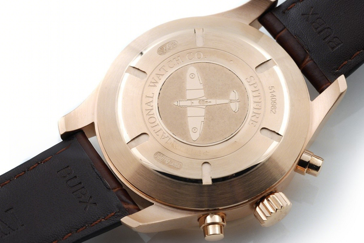 IWC Pilot’s Watch Spitfire Chronograph IW387803 Rose Gold-fasswatch