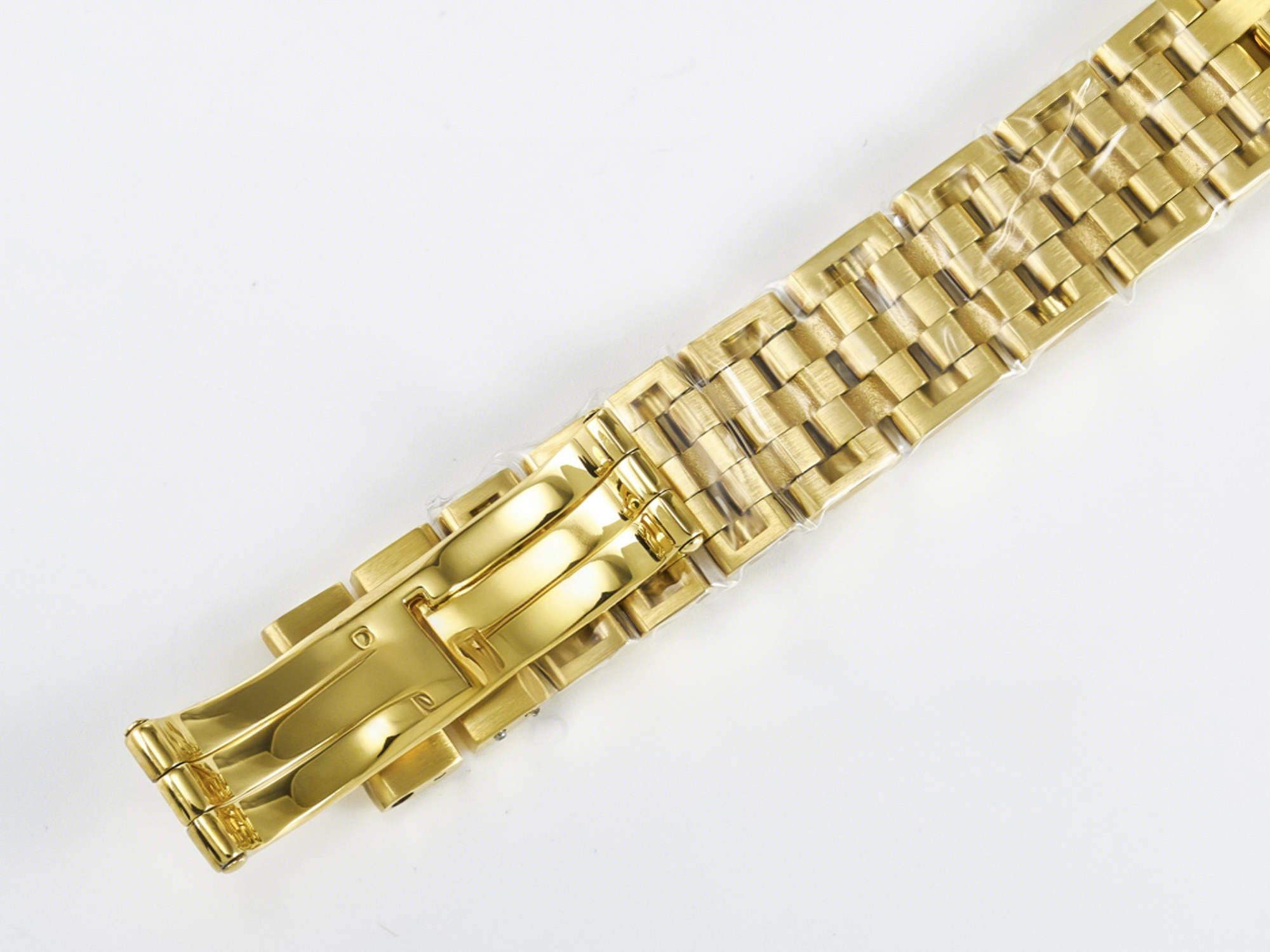 Cartier Panthère Secrete Ladies 22mm YG 8848F 1:1 Best Edition White Dial on YG Bracelet Ronda Quartz-fasswatch