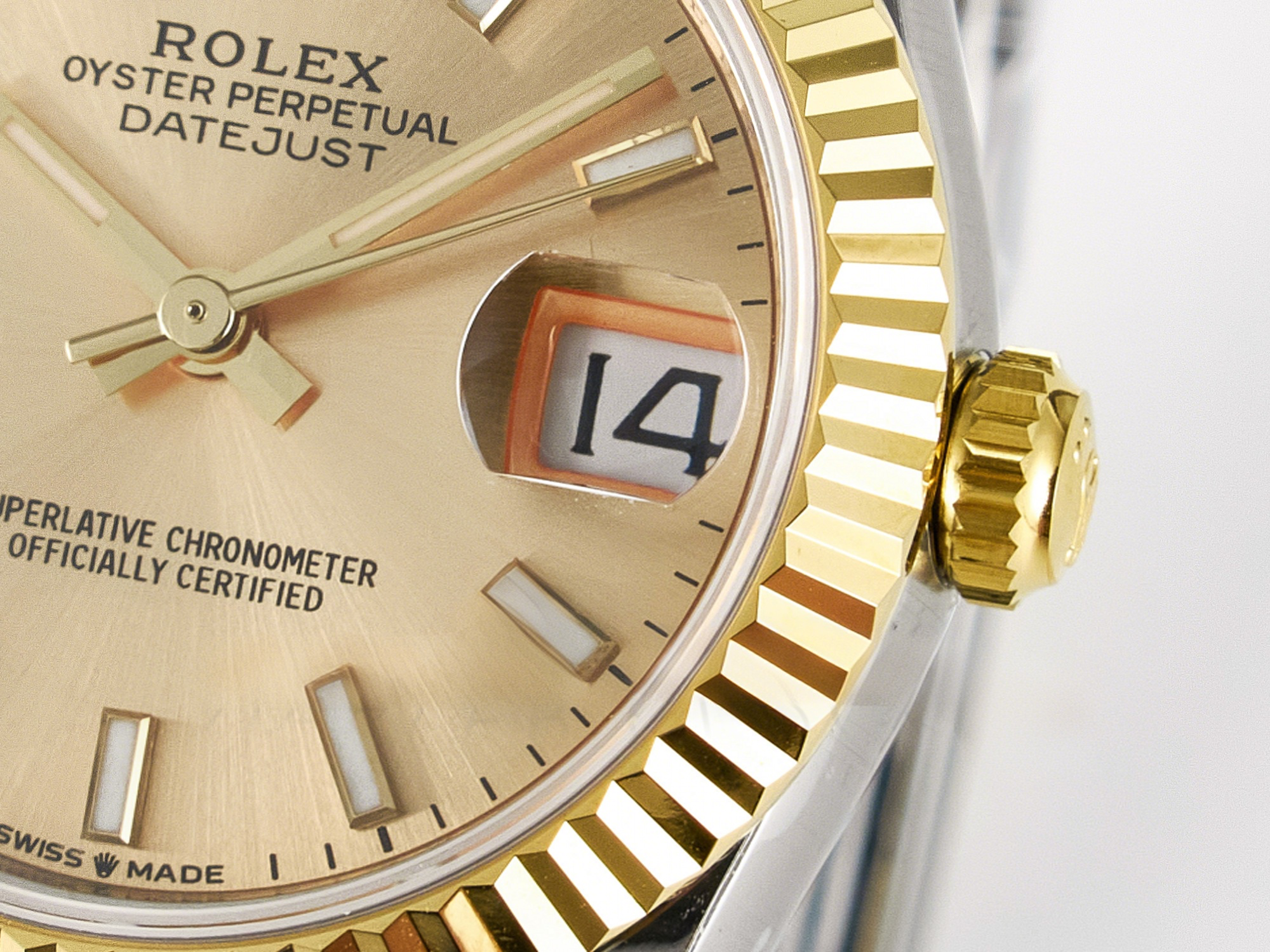 Rolex DateJust 31 278273 ARF 1:1 Best Edition 904L Steel YG Dial Stick Marker on SS/YG Oyster Bracelet ETA 2688-fasswatch