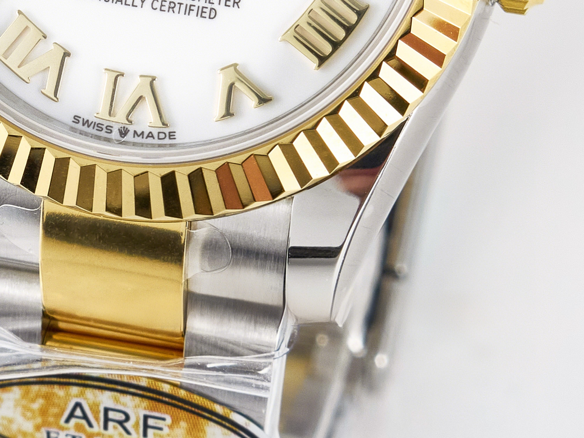 Rolex DateJust 31 278273 ARF 1:1 Best Edition 904L Steel White Roman Dial on SS/YG Oyster Bracelet ETA 2688-fasswatch