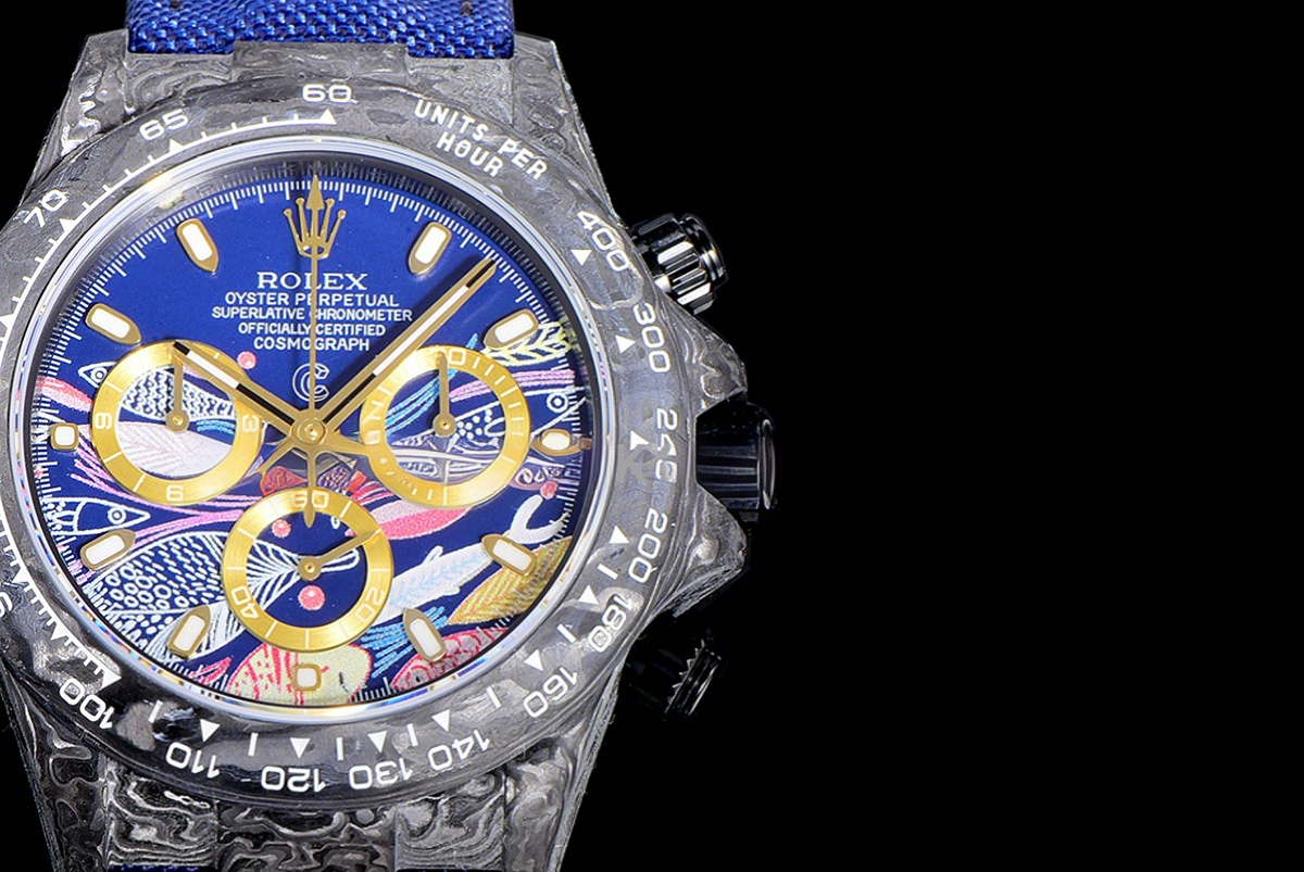 Rolex Daytona DIW Custom Fish Dial-fasswatch