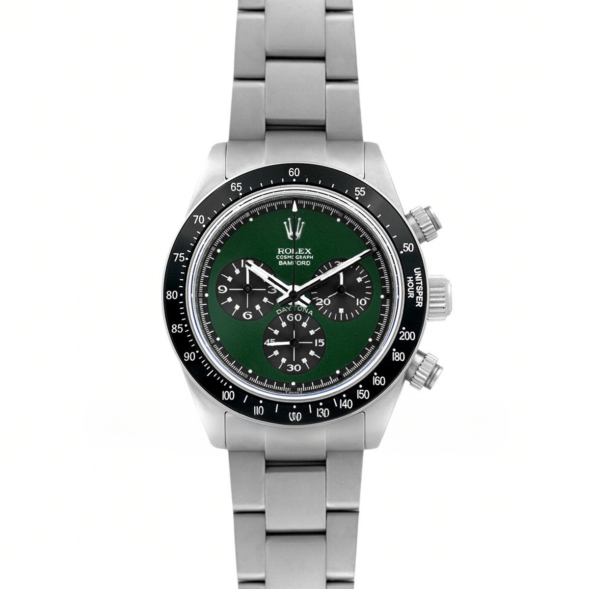 Rolex Bamford Heritage Daytona Green Dial-fasswatch