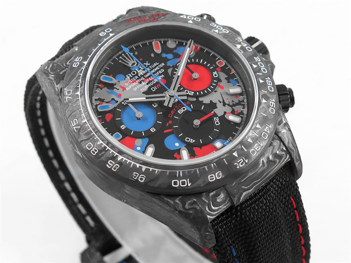 Rolex Daytona DIW Motley 3S Series Carbon-fasswatch