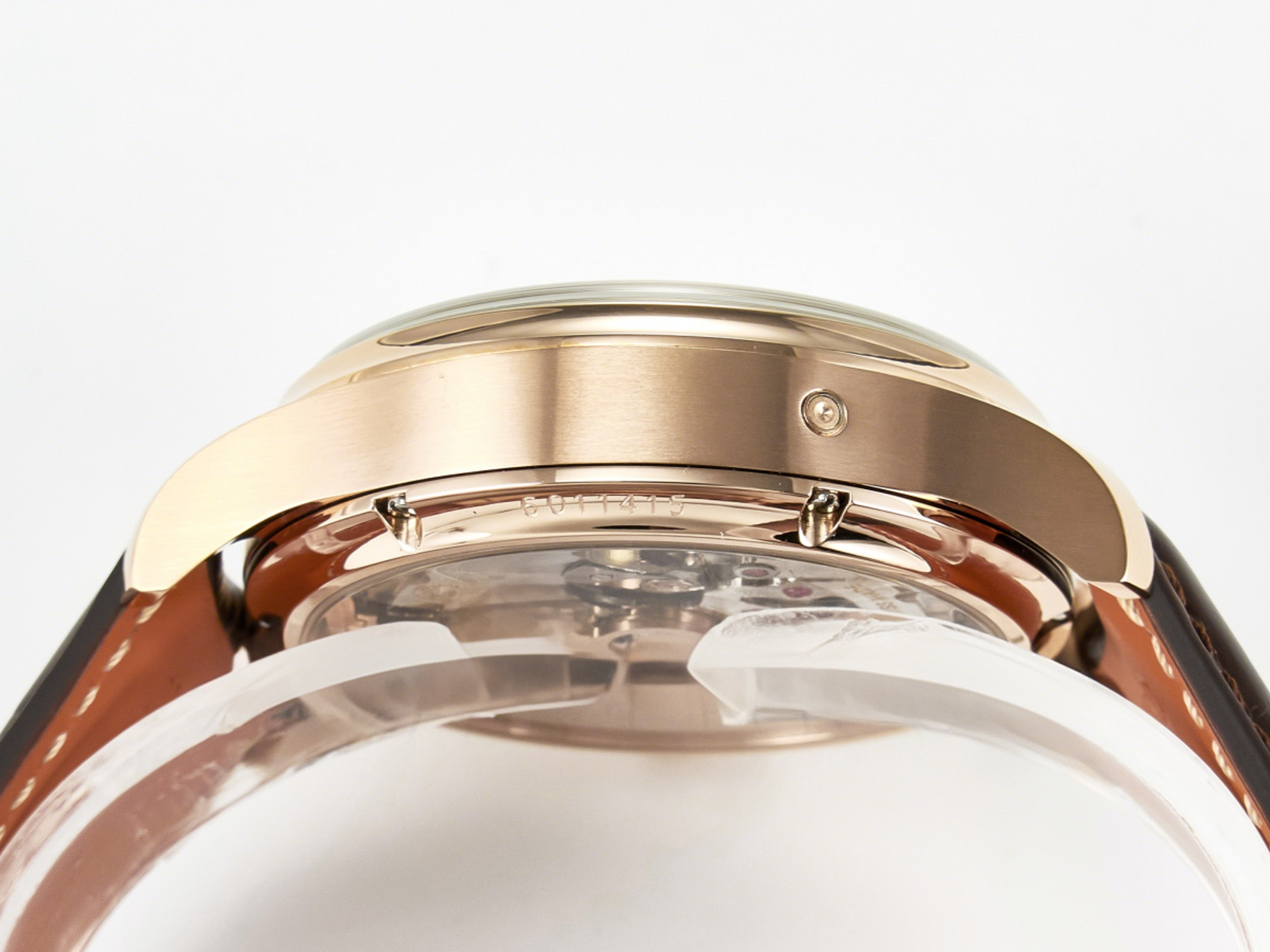 IWC IW5033 Portugieser Perpetual Calendar RG V9F 1:1 Best Edition White Dial on Brown Leather Strap A52610-fasswatch