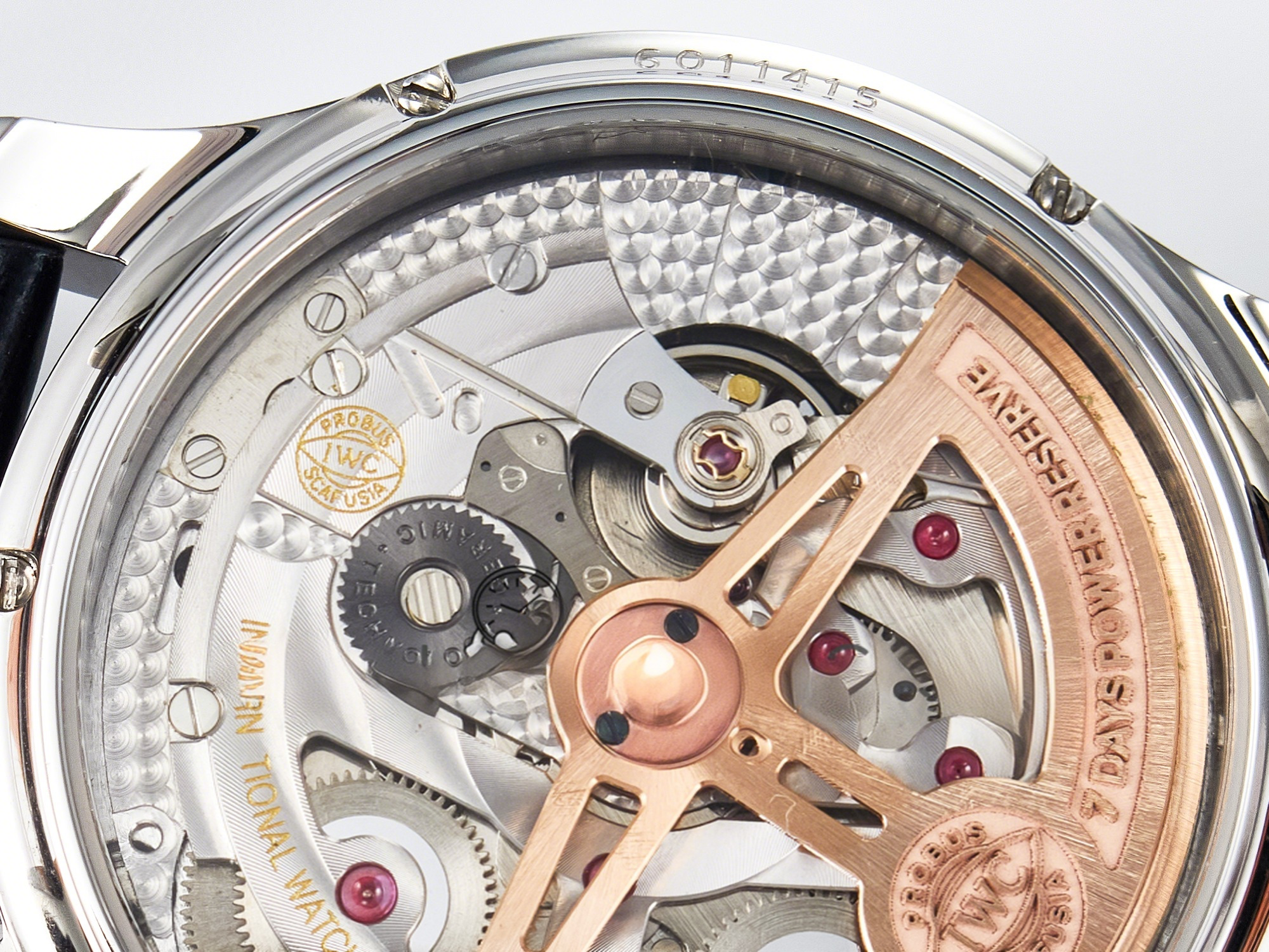 IWC IW5033 Portugieser Perpetual Calendar SS V9F 1:1 Best Edition White Dial on Black Leather Strap A52610-fasswatch