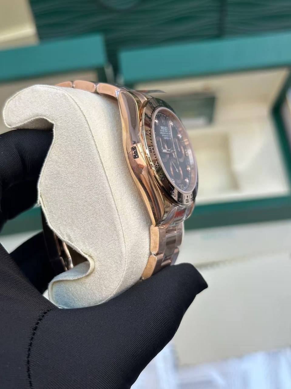 Rolex Daytona Black Dial Automatic Men’s Watch 116505-0015-fasswatch