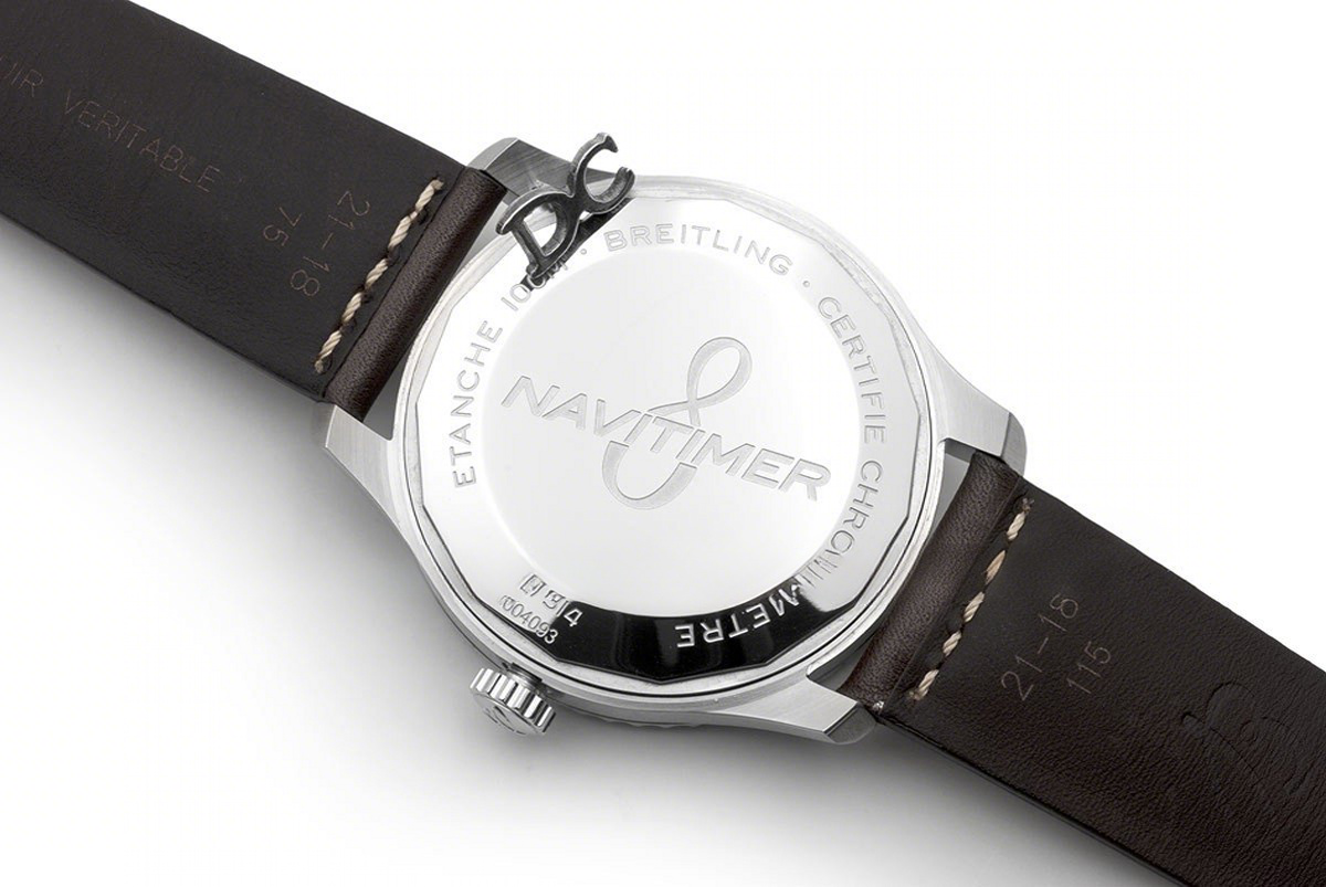 Breitling Navitimer 8 Automatic 41 Blue Dial in Steel on Brown Leather Strap-fasswatch