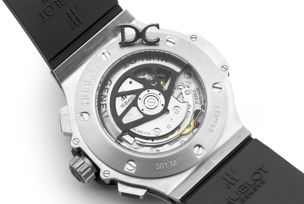 Hublot Big Bang Chronograph Carbon Dial in Steel Ceramic-fasswatch