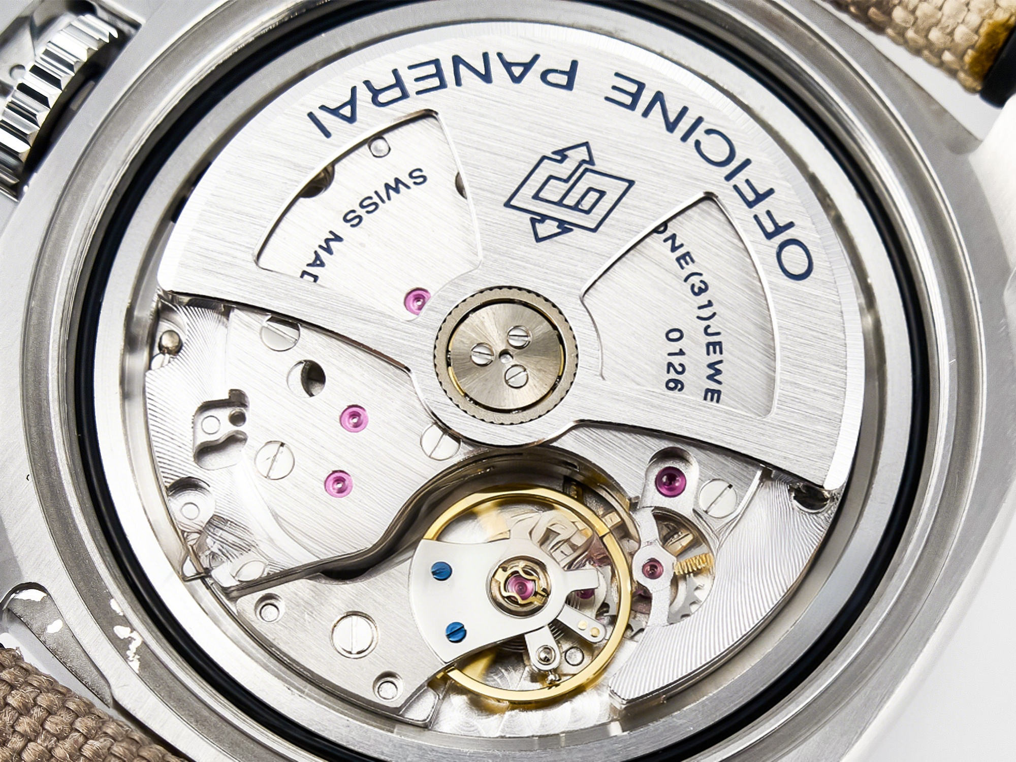 Panerai PAM1518 Submersible 44mm VSF 1:1 Best Edition Gray Ombre Dial on Camouflage Strap P900-fasswatch