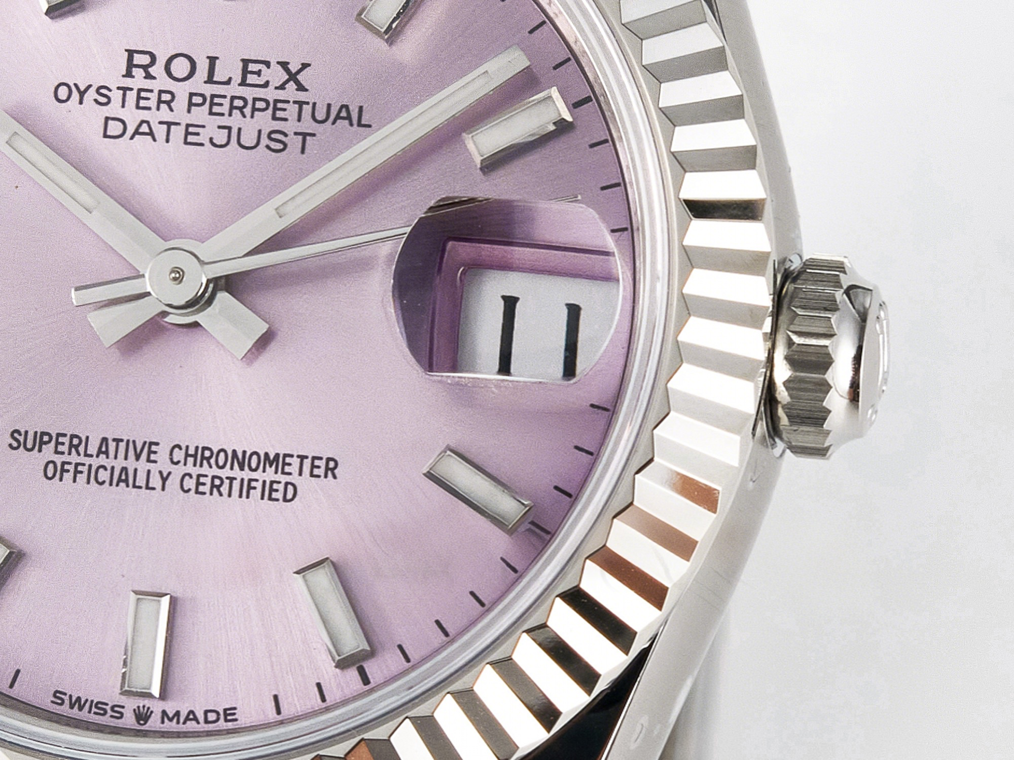 Rolex DateJust 31 278274 ARF 1:1 Best Edition 904L Steel Pink Dial Stick Marker on SS Oyster Bracelet ETA 2688-fasswatch