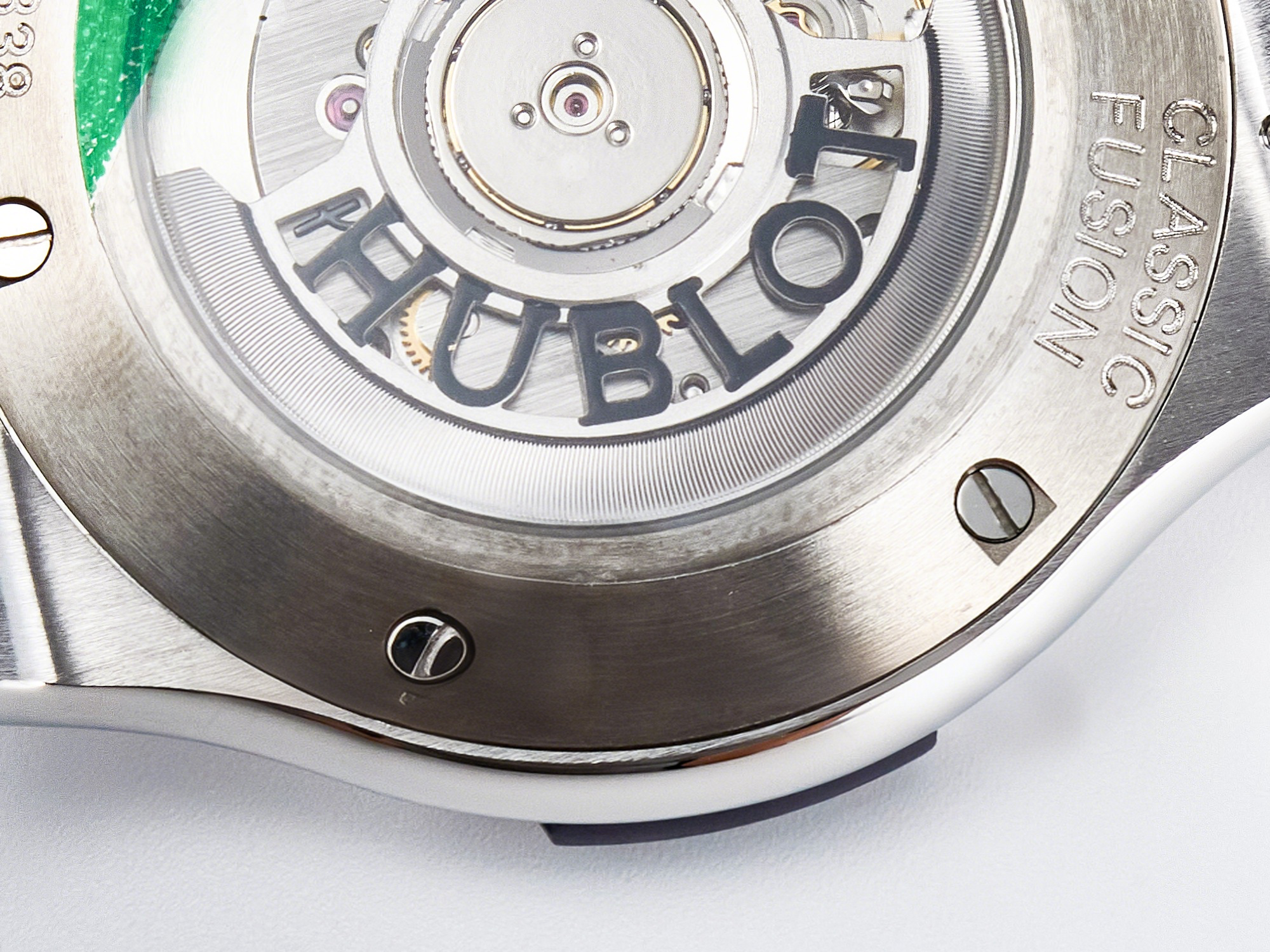 Hublot Classic Fusion Bang 42mm HBF 1:1 Best Edition Blue Dial on Blue Rubber Strap A2892-fasswatch