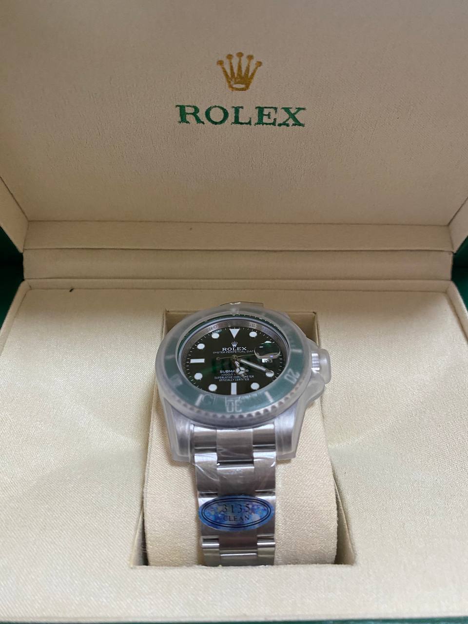 Superclone Rolex Submariner 40mm Green Dial 116610LV “Hulk” 50th Anniversary Edition-fasswatch