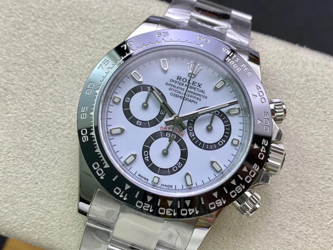 Replica Rolex Daytona 40mm White Dial 116500LN-fasswatch