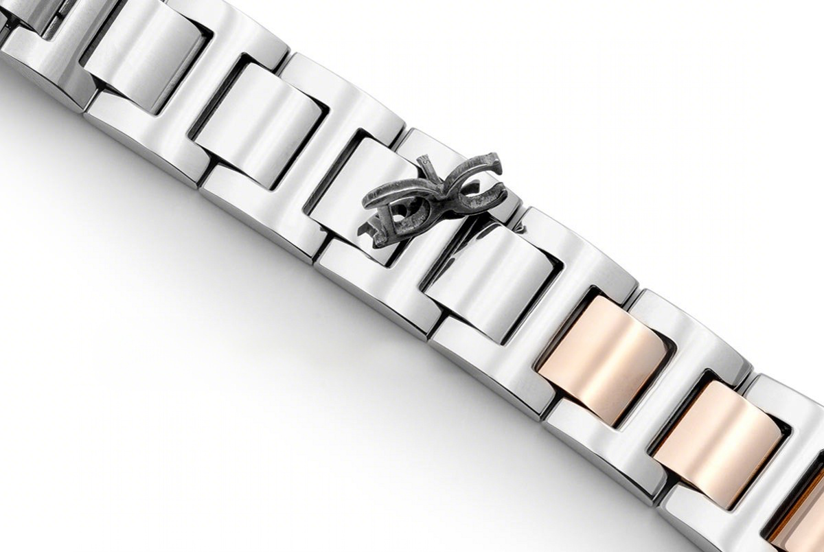 Cartier Ballon Bleu De Cartier 36mm Silver Dial in Steel/ Pink Gold-fasswatch