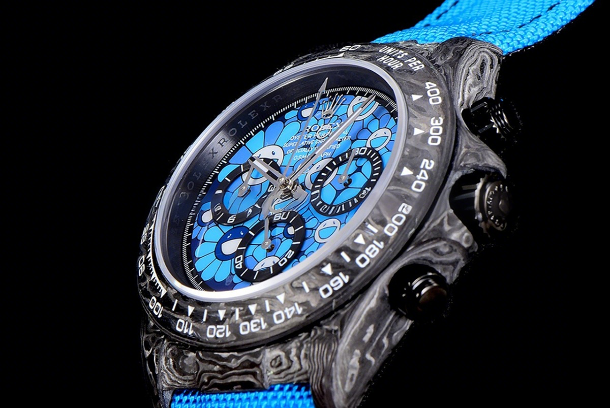 Rolex Daytona DIW Custom Flower Dial-fasswatch