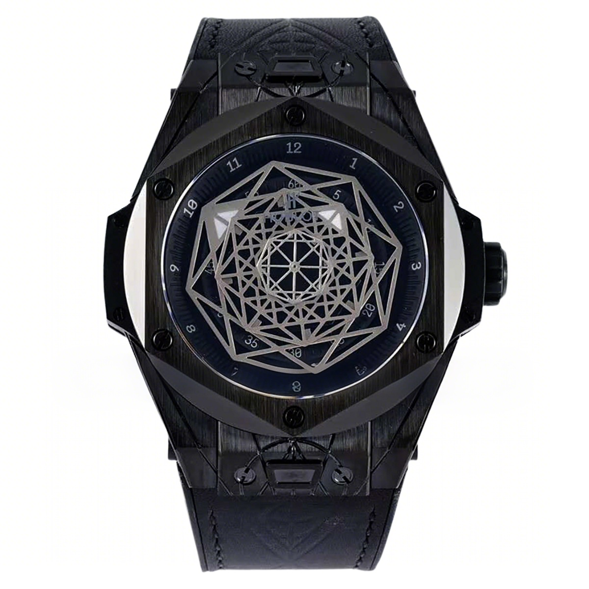 Hublot Big Bang Unico Sang Bleu in PVD-fasswatch
