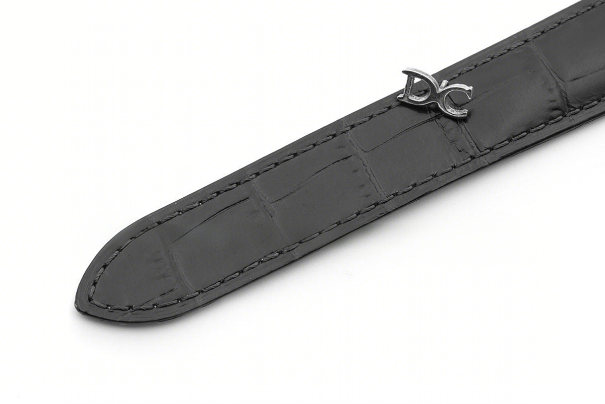 Cartier Drive de Cartier Tourbillon Grey Dial in White Gold on Black Leather Strap-fasswatch