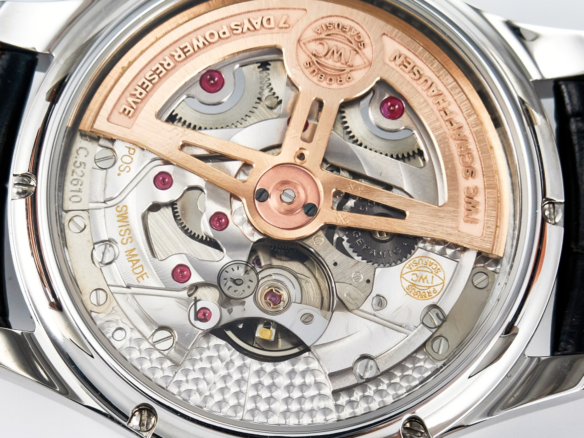 IWC IW5034 Portugieser Perpetual Calendar SS V9F 1:1 Best Edition White Dial on Black Leather Strap A52610-fasswatch